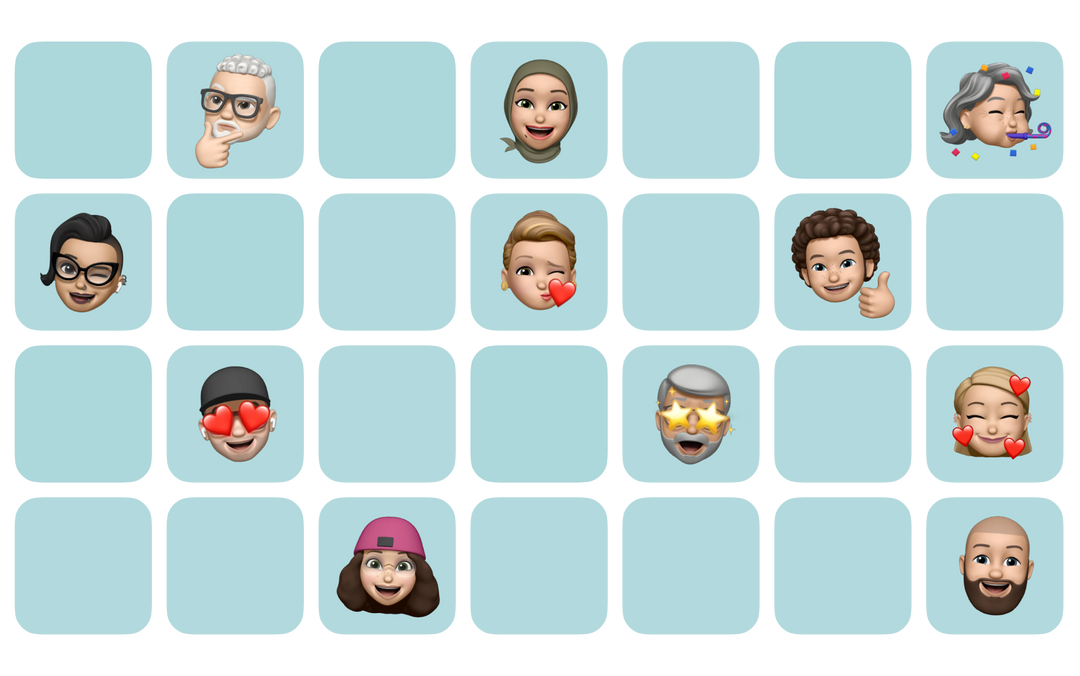 Image of different emojis