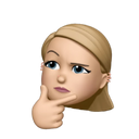 Emoji female thinking