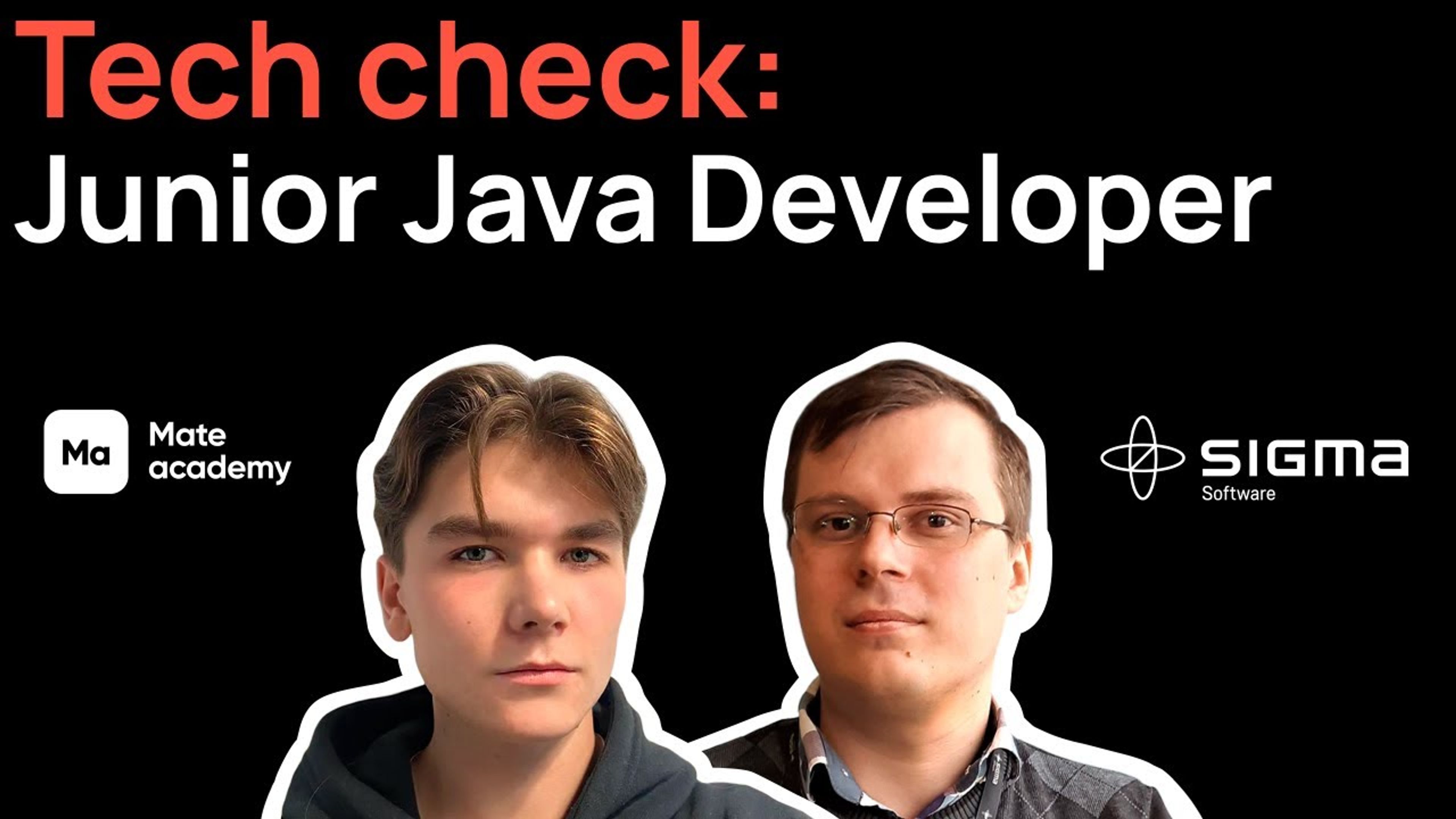 Tech check: Junior Java Developer | Sigma Software & Mate academy