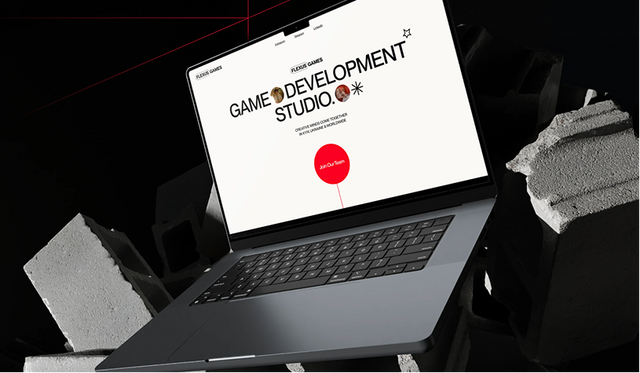 Креативний вебсайт gamedev-студії
