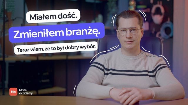 Tomasz postawił na zmiany i został Software QA Testerem. Sprawdź, jak krok po kroku znalazł nową drogę w IT.