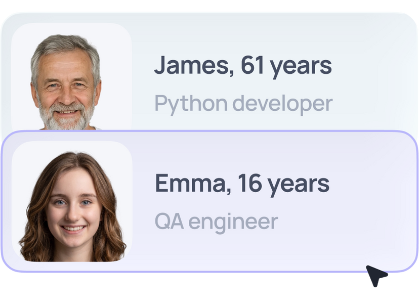 Graduados de 16 a 61 anos